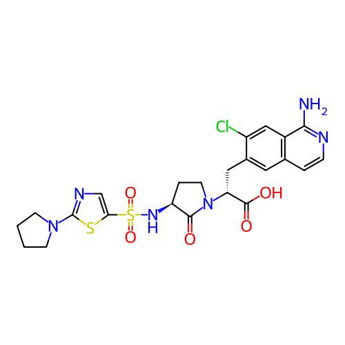Chemical structure of BindingDB Monomer ID 183019