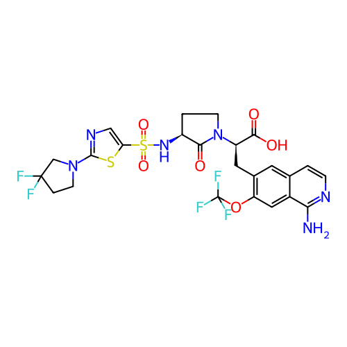 Chemical structure of BindingDB Monomer ID 183022