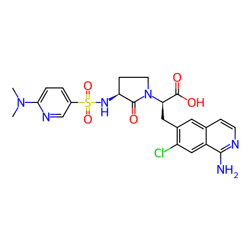 Chemical structure of BindingDB Monomer ID 183028