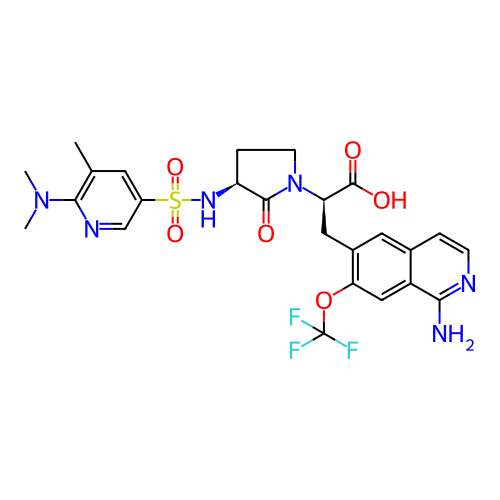 Chemical structure of BindingDB Monomer ID 183040