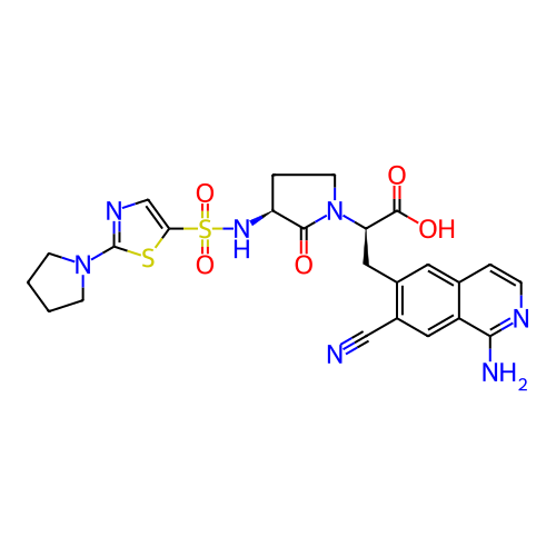 Chemical structure of BindingDB Monomer ID 183061