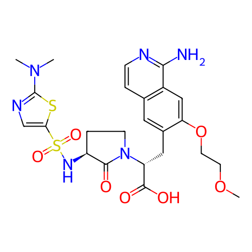 Chemical structure of BindingDB Monomer ID 183069