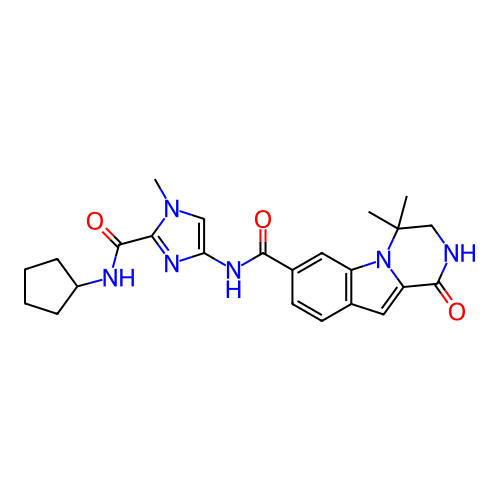 Chemical structure of BindingDB Monomer ID 184348