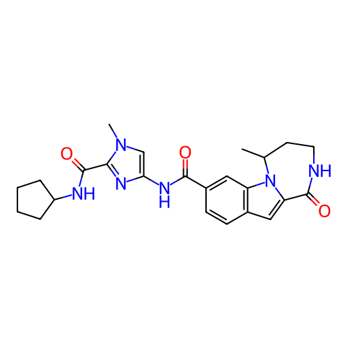 Chemical structure of BindingDB Monomer ID 184349