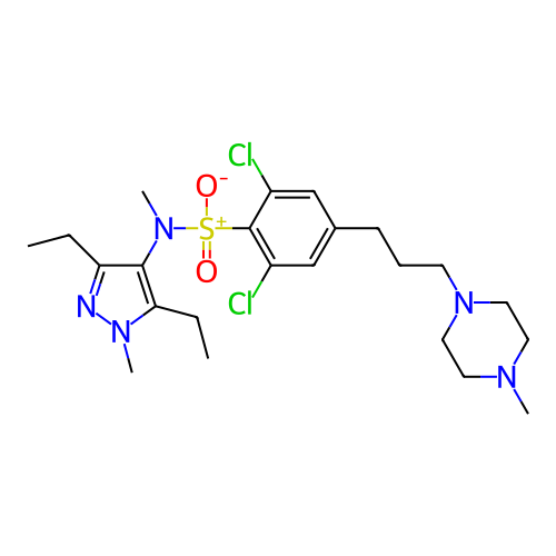 Chemical structure of BindingDB Monomer ID 185045