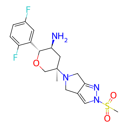 Chemical structure of BindingDB Monomer ID 185582
