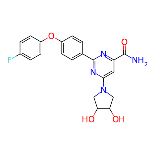 Chemical structure of BindingDB Monomer ID 185960