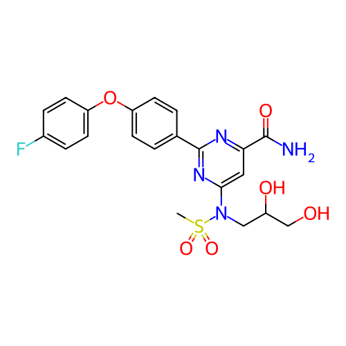 Chemical structure of BindingDB Monomer ID 185964