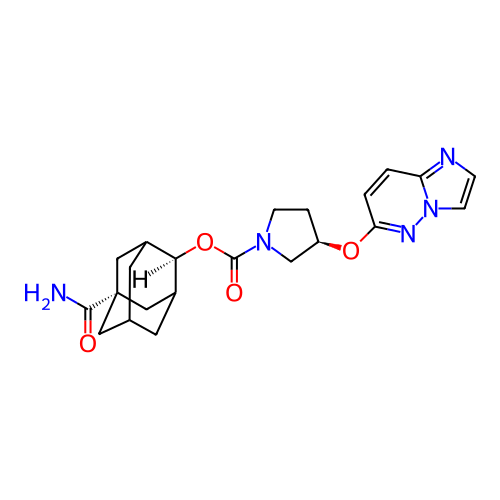 Chemical structure of BindingDB Monomer ID 186085