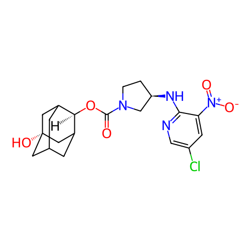Chemical structure of BindingDB Monomer ID 186110