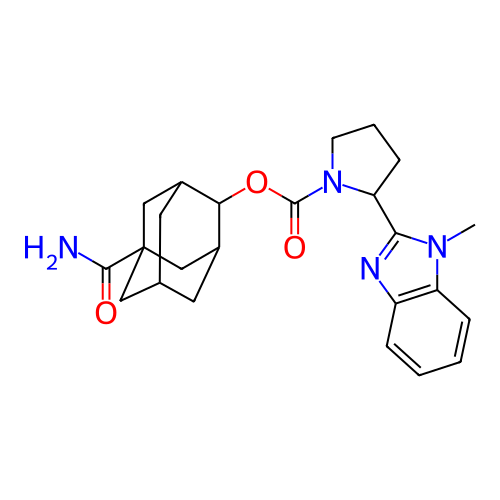 Chemical structure of BindingDB Monomer ID 186114