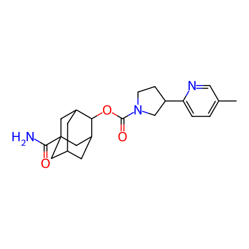 Chemical structure of BindingDB Monomer ID 186118