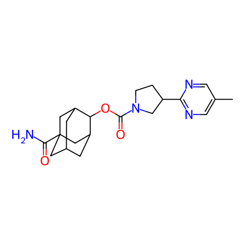 Chemical structure of BindingDB Monomer ID 186122