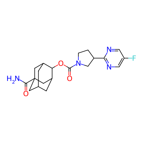 Chemical structure of BindingDB Monomer ID 186124