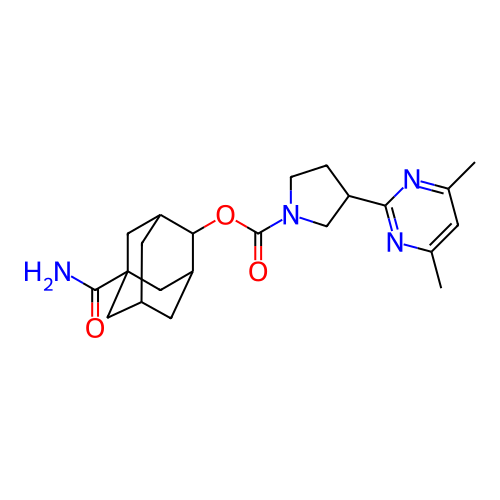 Chemical structure of BindingDB Monomer ID 186126