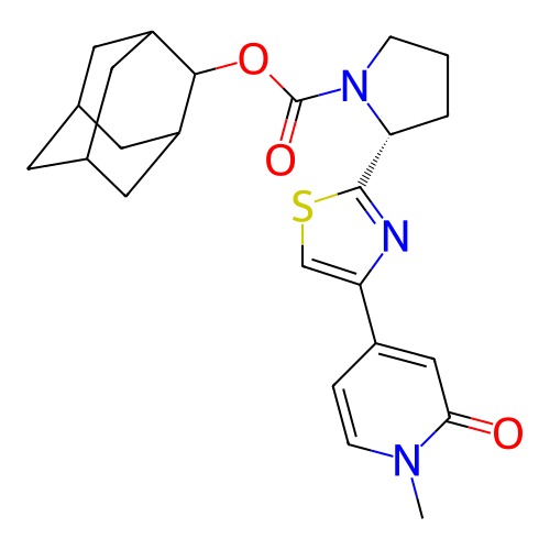 Chemical structure of BindingDB Monomer ID 186136