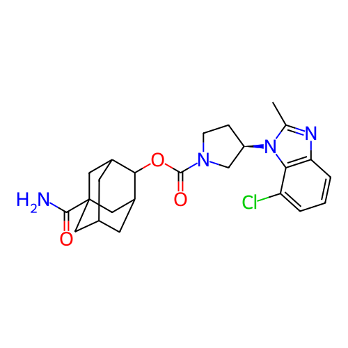 Chemical structure of BindingDB Monomer ID 186142