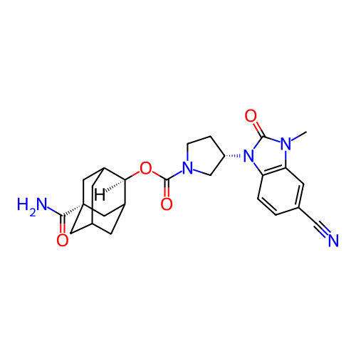 Chemical structure of BindingDB Monomer ID 186153