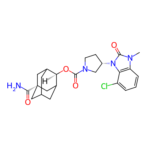 Chemical structure of BindingDB Monomer ID 186154