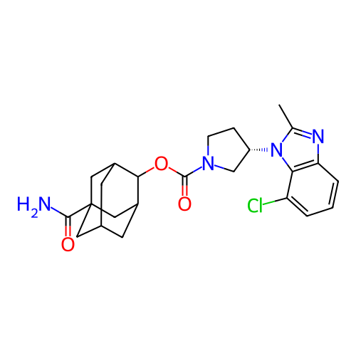 Chemical structure of BindingDB Monomer ID 186159