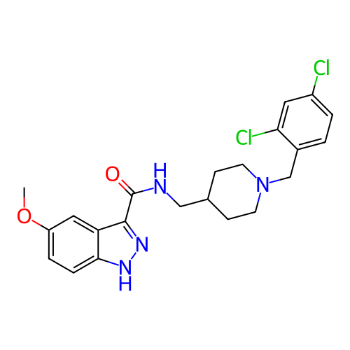 Chemical structure of BindingDB Monomer ID 186186