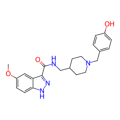 Chemical structure of BindingDB Monomer ID 186189