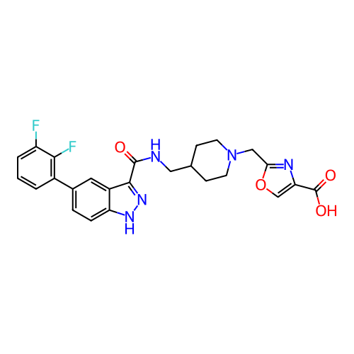 Chemical structure of BindingDB Monomer ID 186195