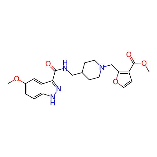 Chemical structure of BindingDB Monomer ID 186197