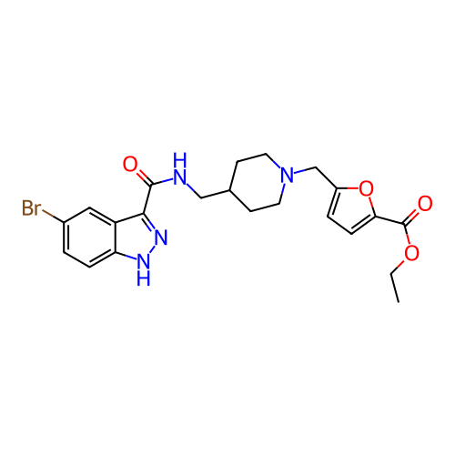 Chemical structure of BindingDB Monomer ID 186198
