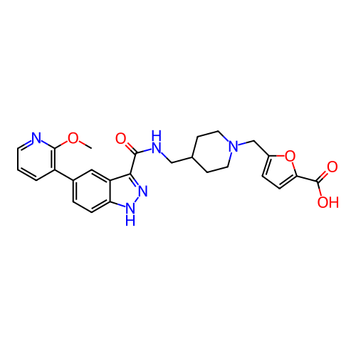 Chemical structure of BindingDB Monomer ID 186199