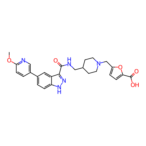 Chemical structure of BindingDB Monomer ID 186200