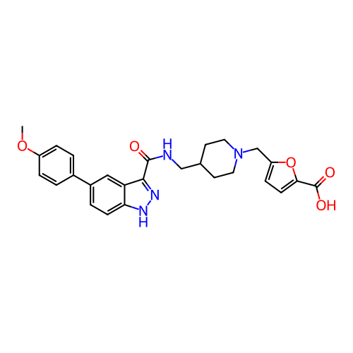 Chemical structure of BindingDB Monomer ID 186201