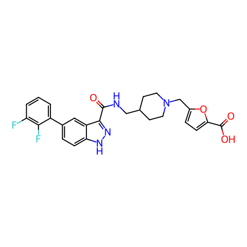 Chemical structure of BindingDB Monomer ID 186202