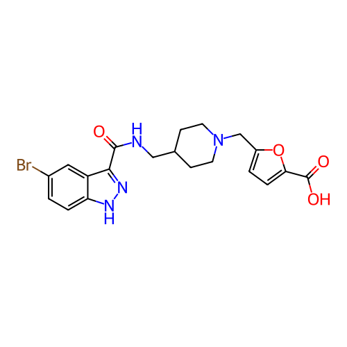 Chemical structure of BindingDB Monomer ID 186205