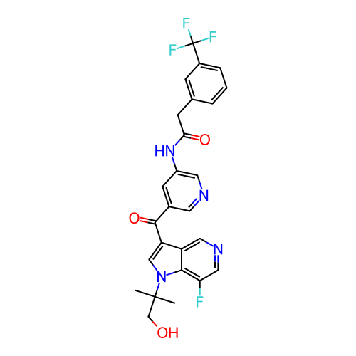 Chemical structure of BindingDB Monomer ID 186348