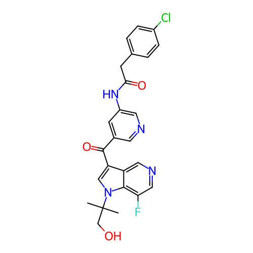 Chemical structure of BindingDB Monomer ID 186349