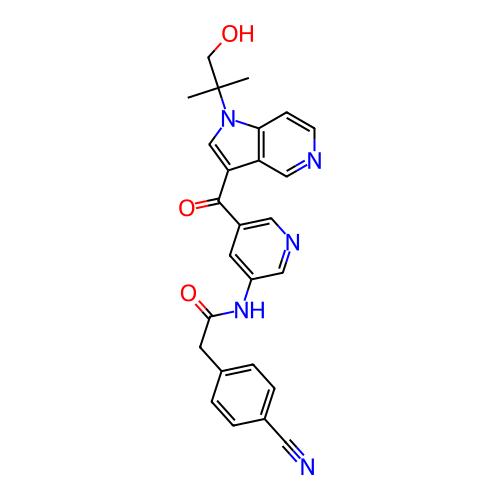 Chemical structure of BindingDB Monomer ID 186355
