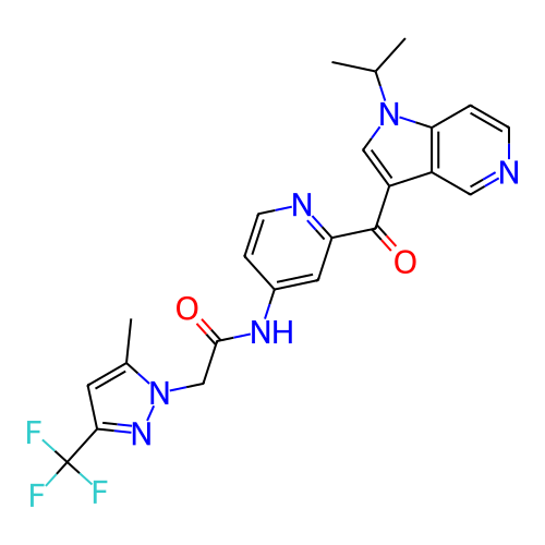 Chemical structure of BindingDB Monomer ID 186371