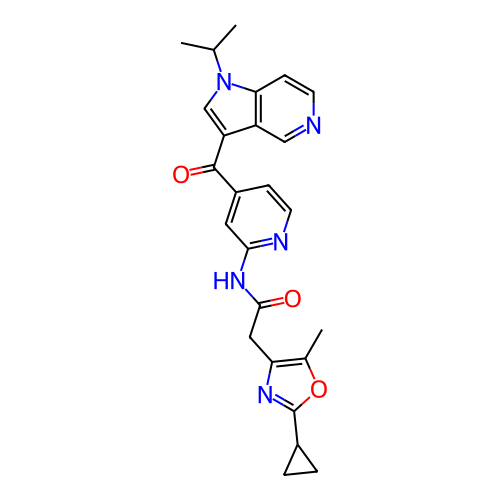 Chemical structure of BindingDB Monomer ID 186420