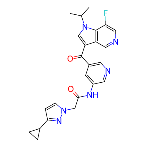 Chemical structure of BindingDB Monomer ID 186432