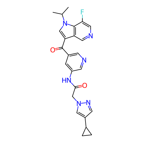 Chemical structure of BindingDB Monomer ID 186433