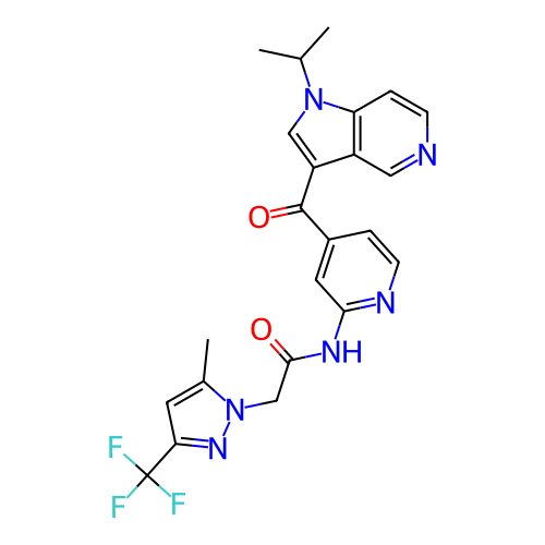 Chemical structure of BindingDB Monomer ID 186446