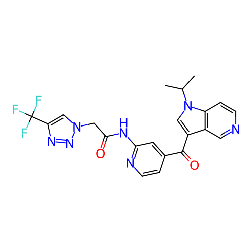 Chemical structure of BindingDB Monomer ID 186500