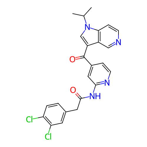 Chemical structure of BindingDB Monomer ID 186502