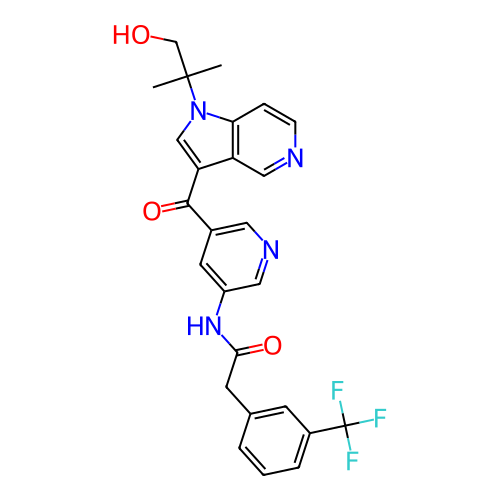 Chemical structure of BindingDB Monomer ID 186567