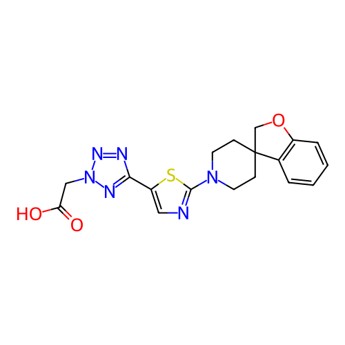 Chemical structure of BindingDB Monomer ID 186582