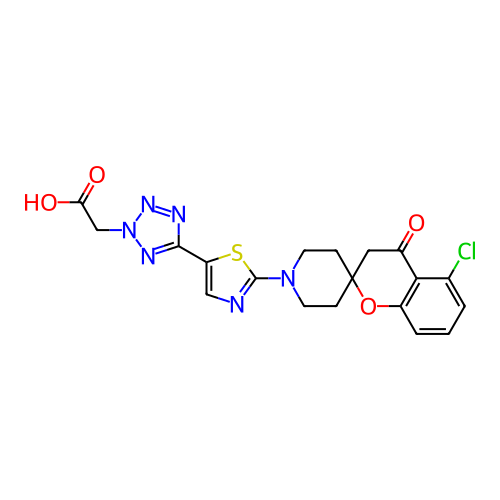 Chemical structure of BindingDB Monomer ID 186590
