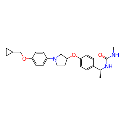 Chemical structure of BindingDB Monomer ID 186782