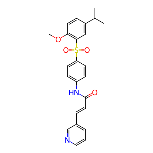 Chemical structure of BindingDB Monomer ID 186984