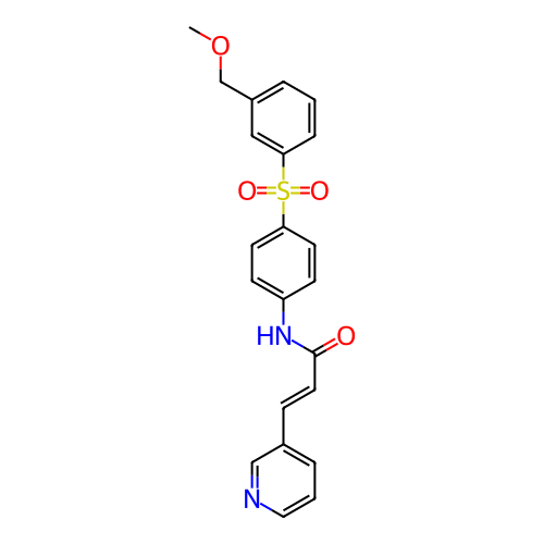 Chemical structure of BindingDB Monomer ID 186992